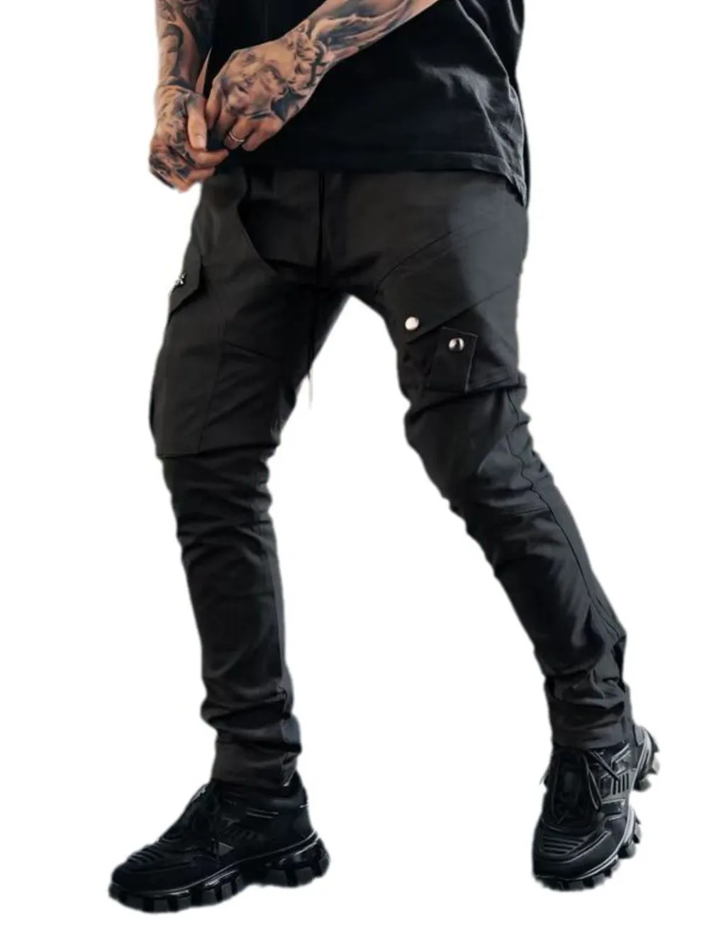 Men's Plus Size Pants with Cargo Pockets, image 7