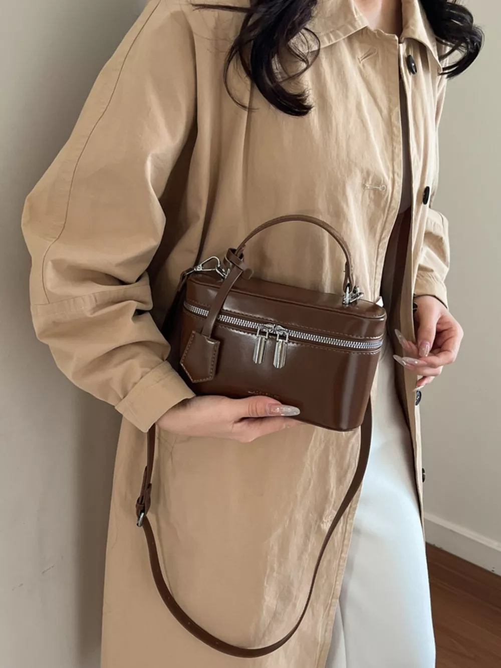 Top Handle Crossbody Bag, image 2
