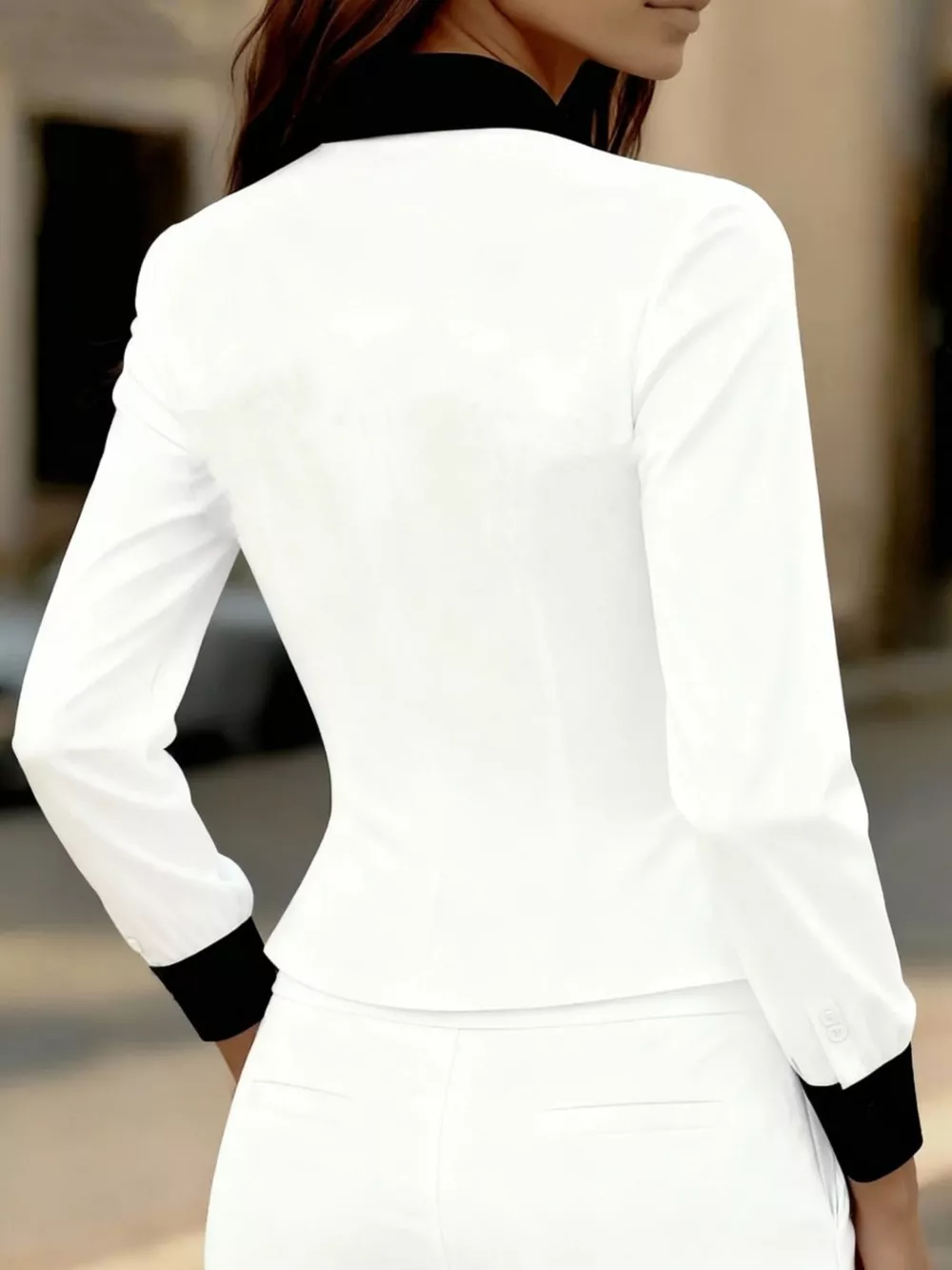 Contrast Button-Down Shirt, image 11