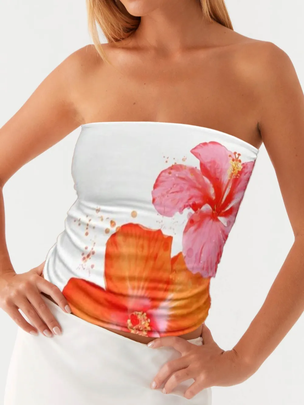 Flower Tube Top, image 7