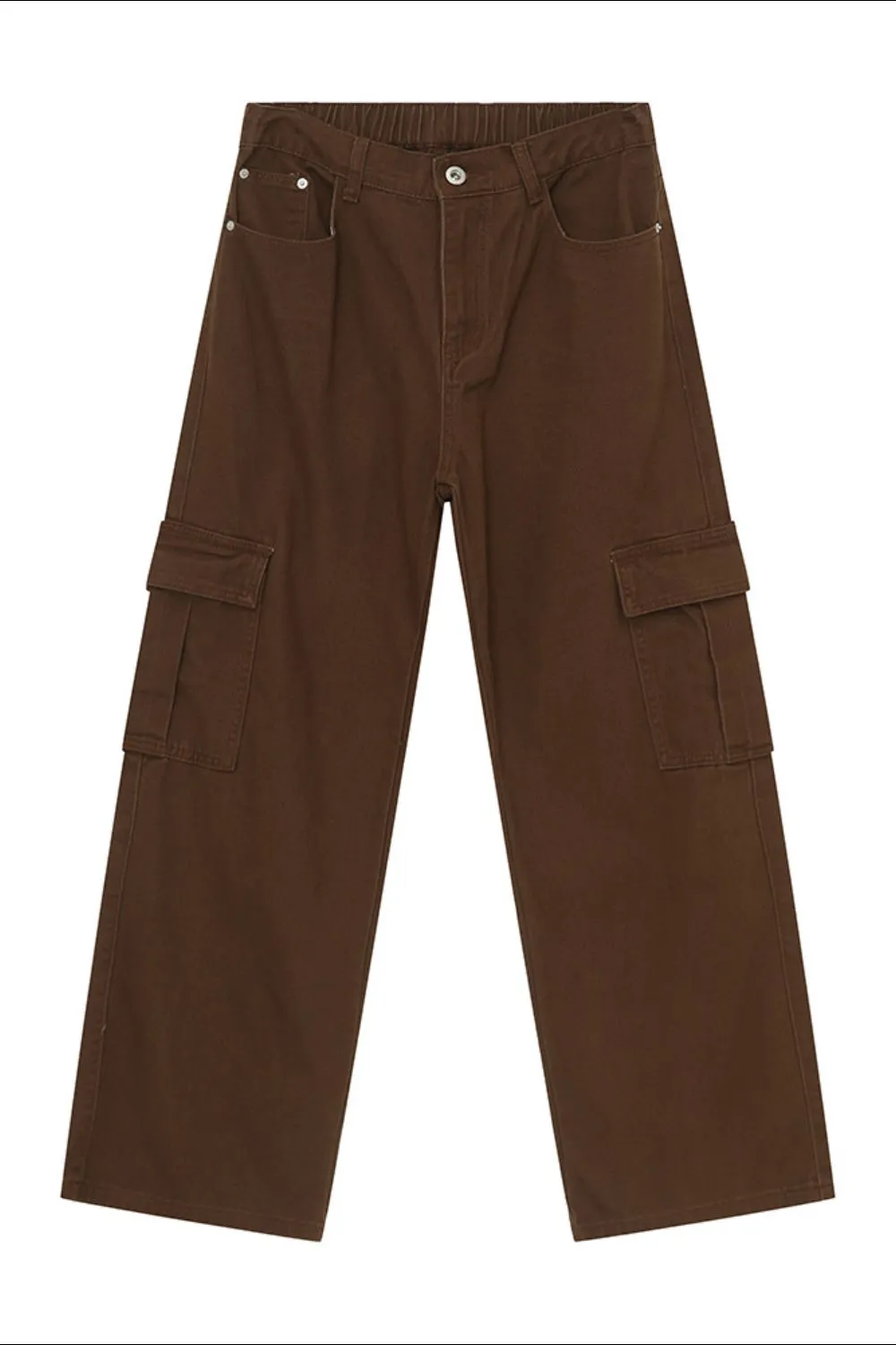 Hight Rise Wide Leg Cargo Pants, image 7