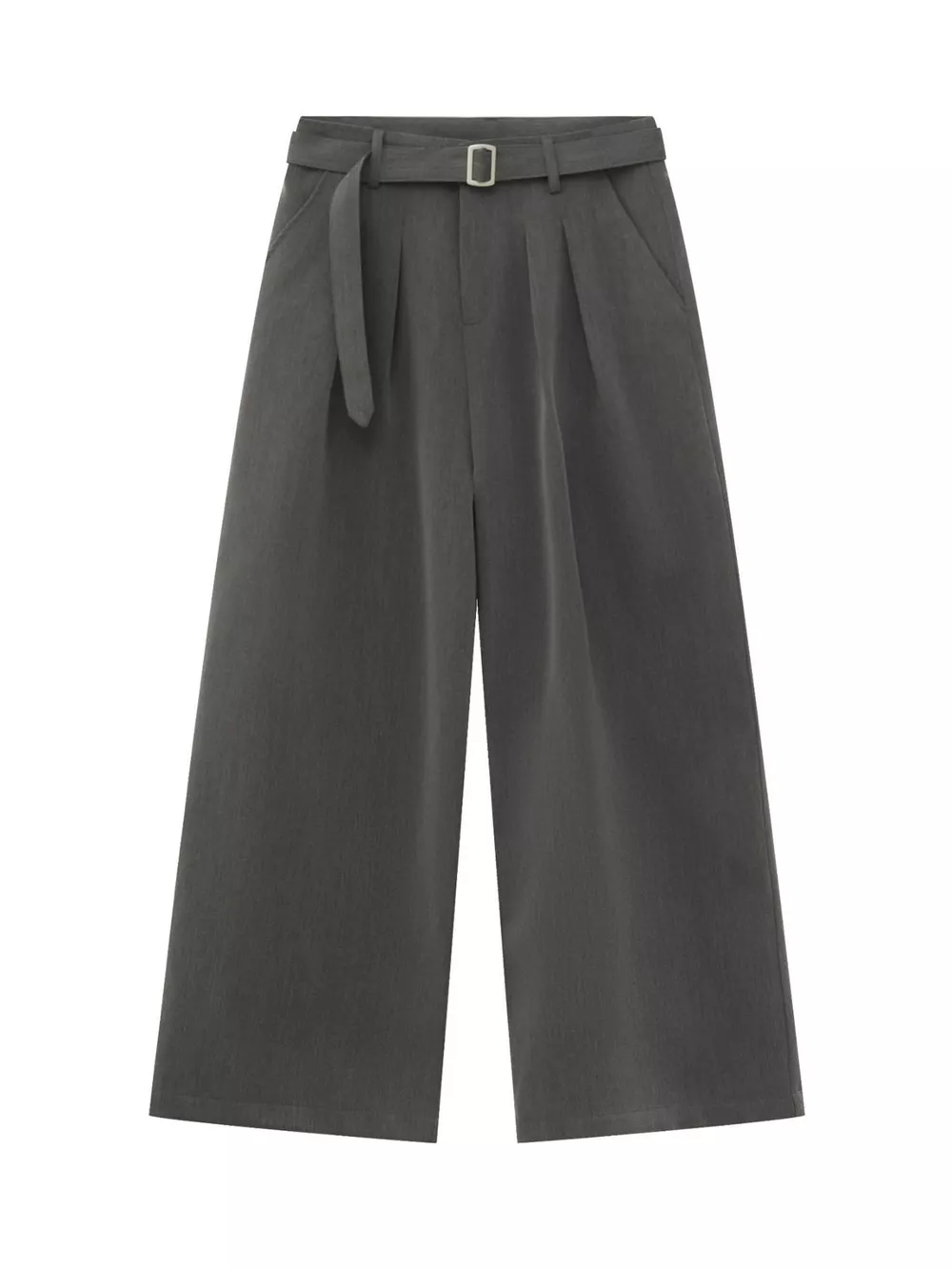 Men's Wide Leg Pleated Pants, image 10