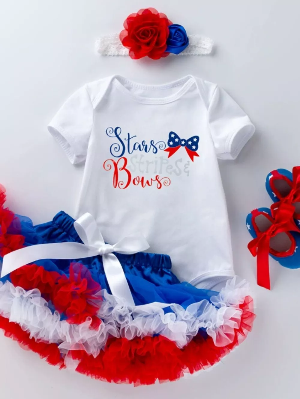 Children's First 4th of July Outfit Set, image 10