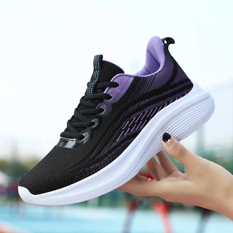 Mesh Breathable Lace Up Athletic, image 2