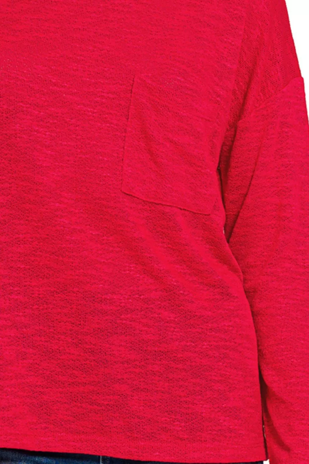 Slub Hacci Long Sleeve T-Shirt, image 3