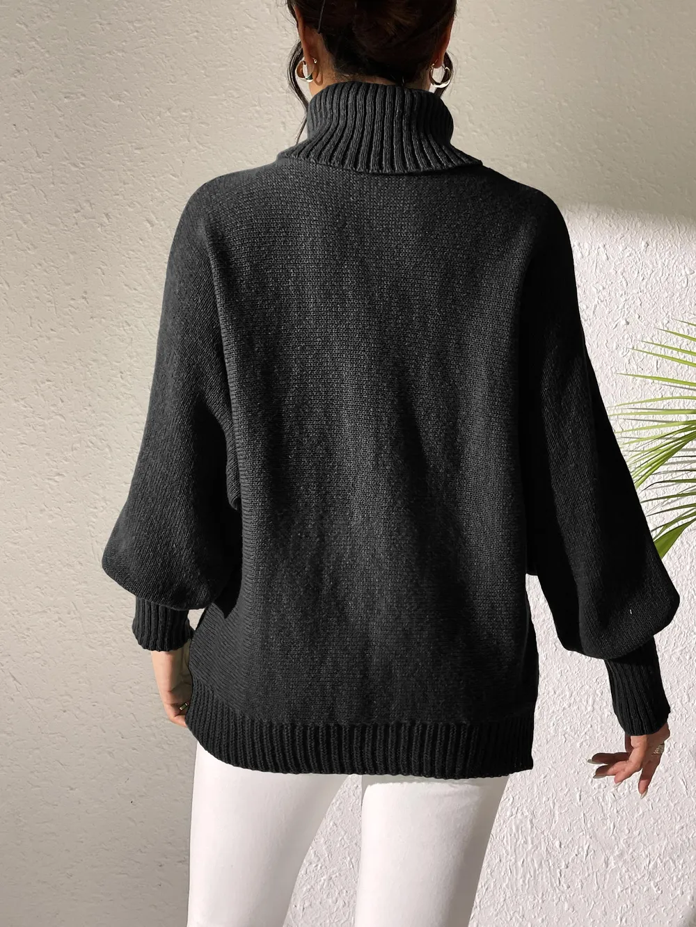 Turtleneck Long Sleeve Sweater, image 5