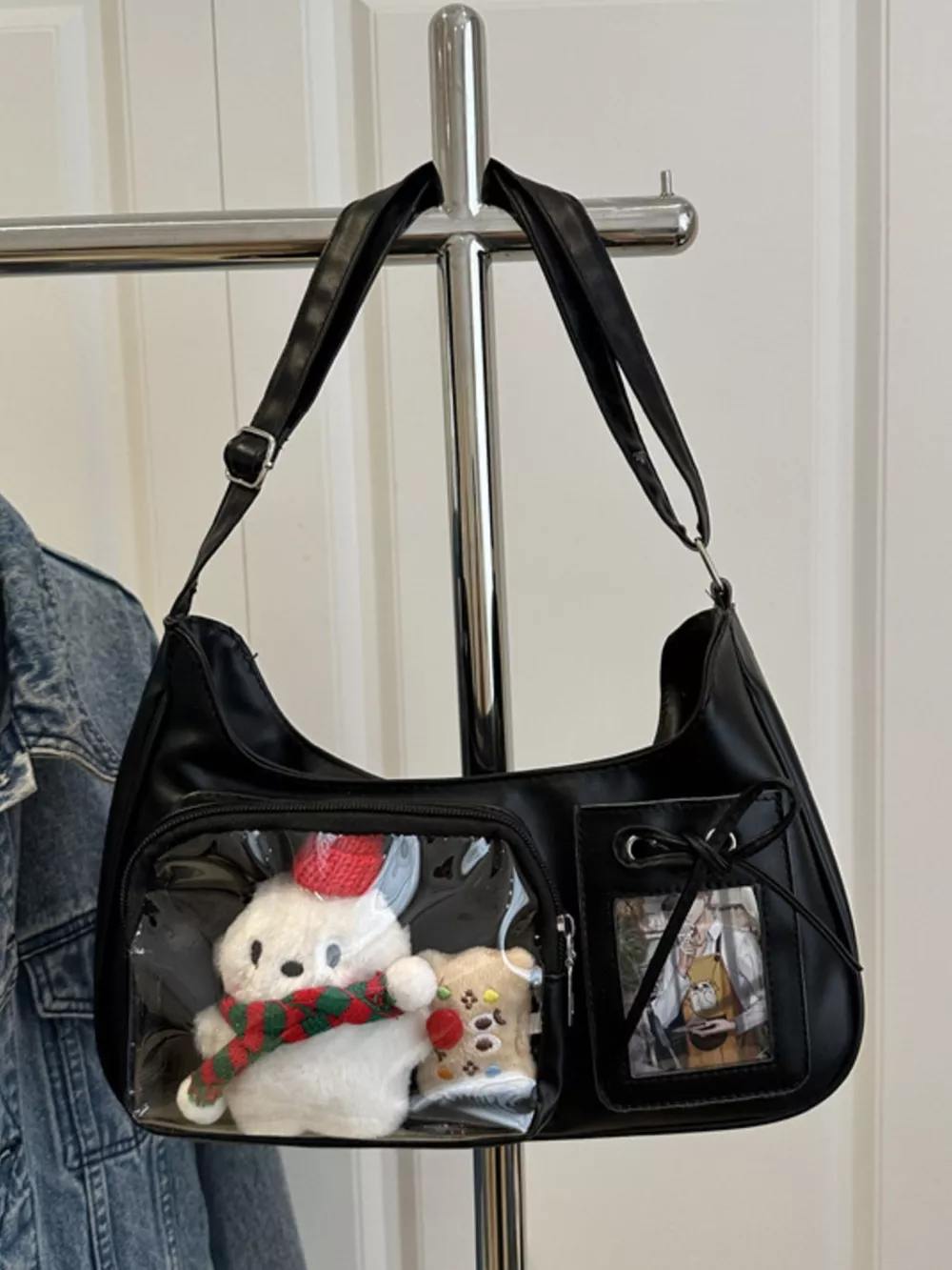 Clear Pocket Crossbody Bag, image 5