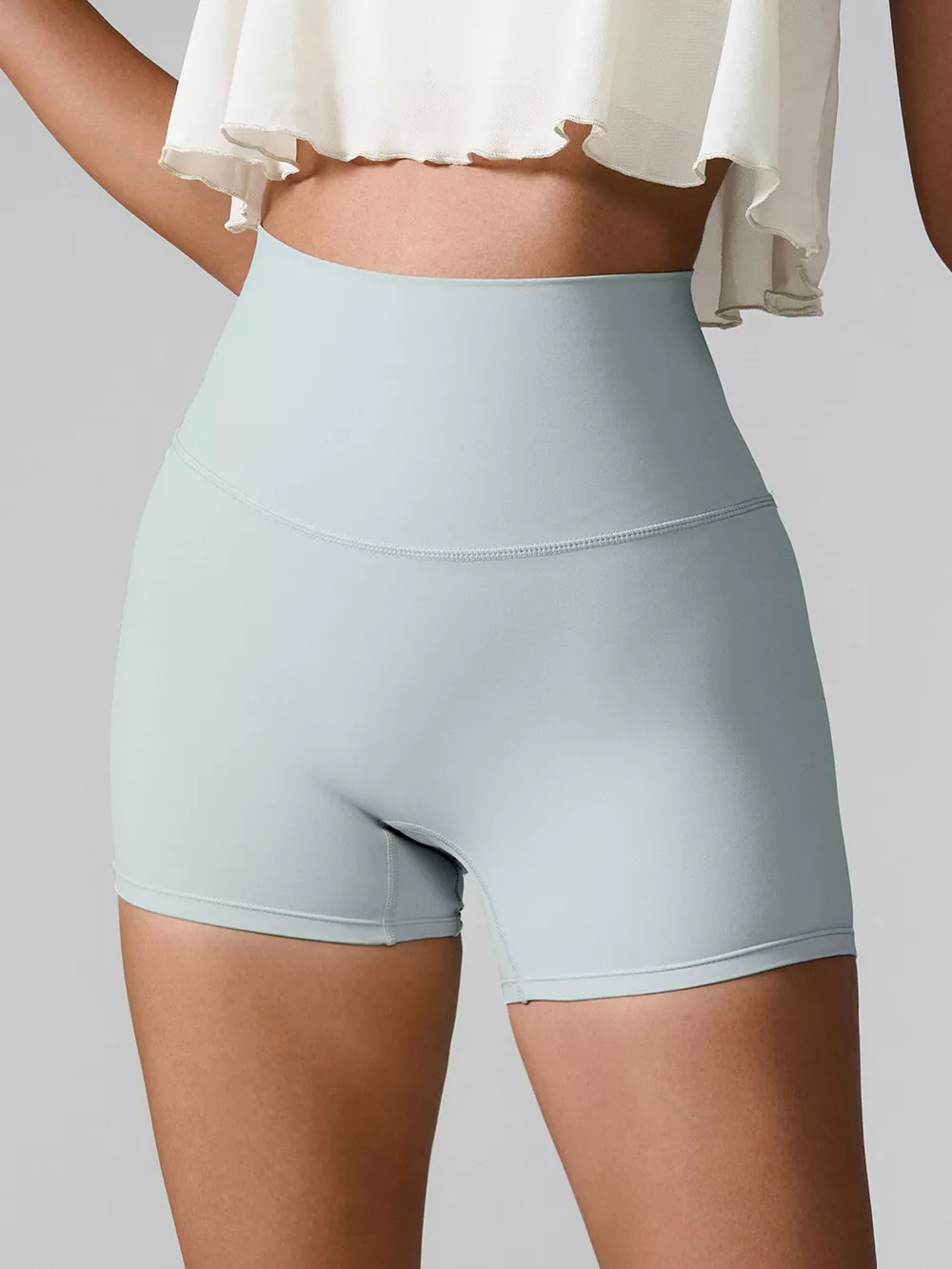 High Waist Active Shorts, image 3