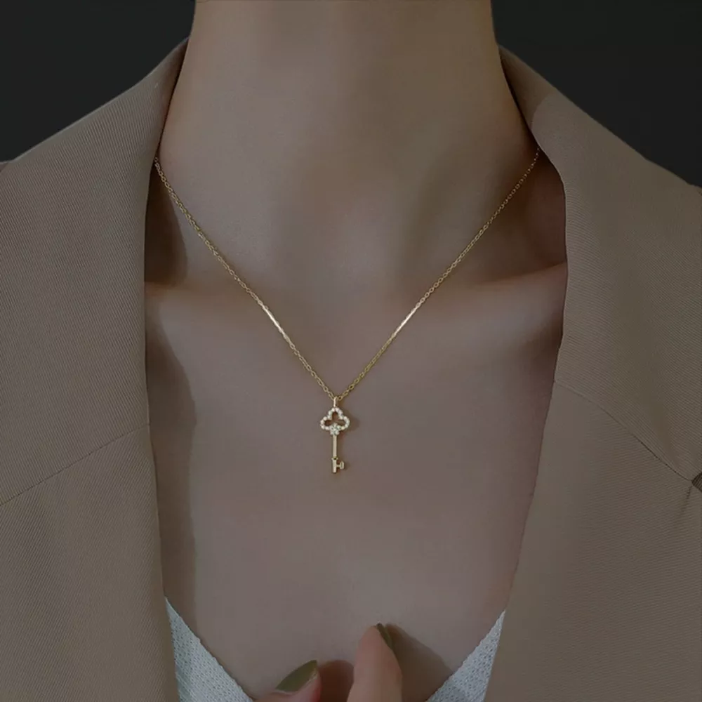 Key Pendant Necklace