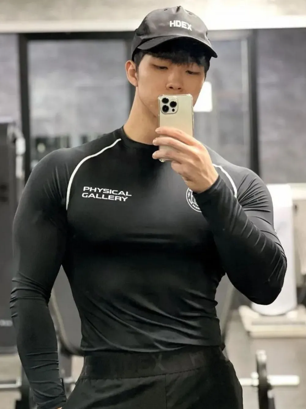 Men's Plus Size Round Neck Long Sleeve T-Shirt