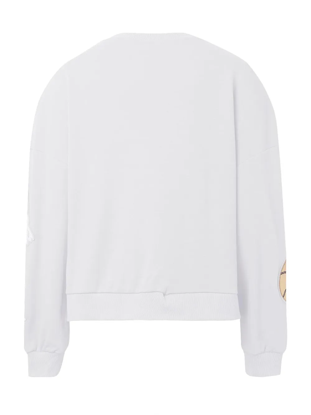 Basketball Round Neck Long Sleeve Sweatshirt, image 3