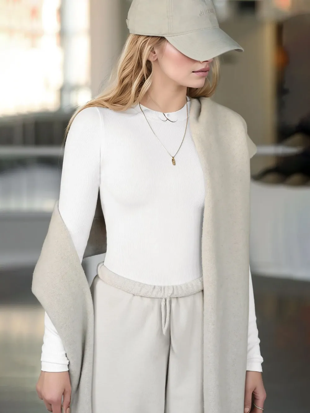 Round Neck Long Sleeve T-Shirt, image 14