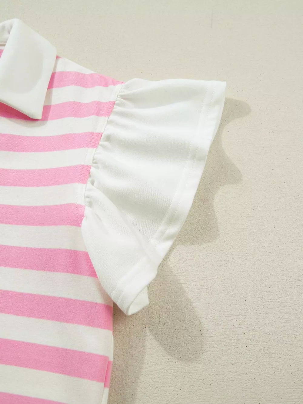 Striped Ruffled Sleeve Blouse, image 6