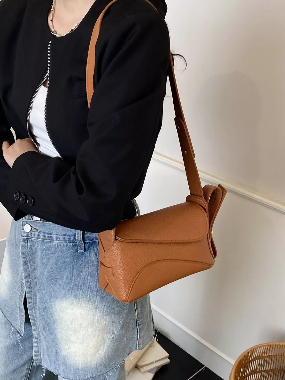 PU Leather Shoulder Bag, image 2