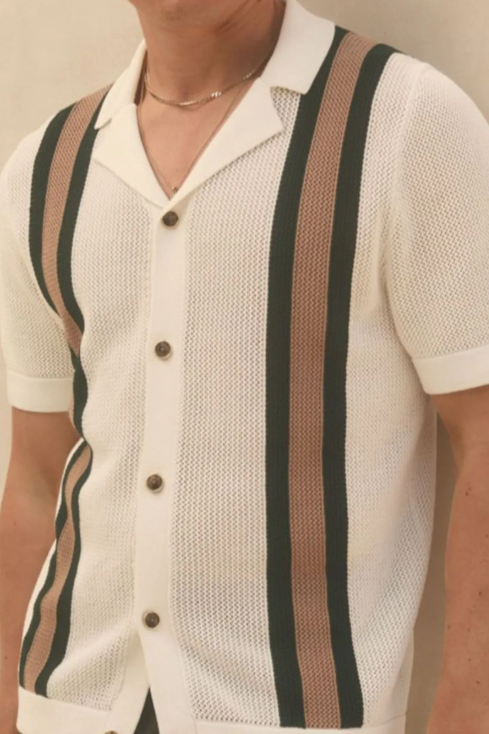 Men's Plus Size Button Down Short Sleeve Shirt, image 5
