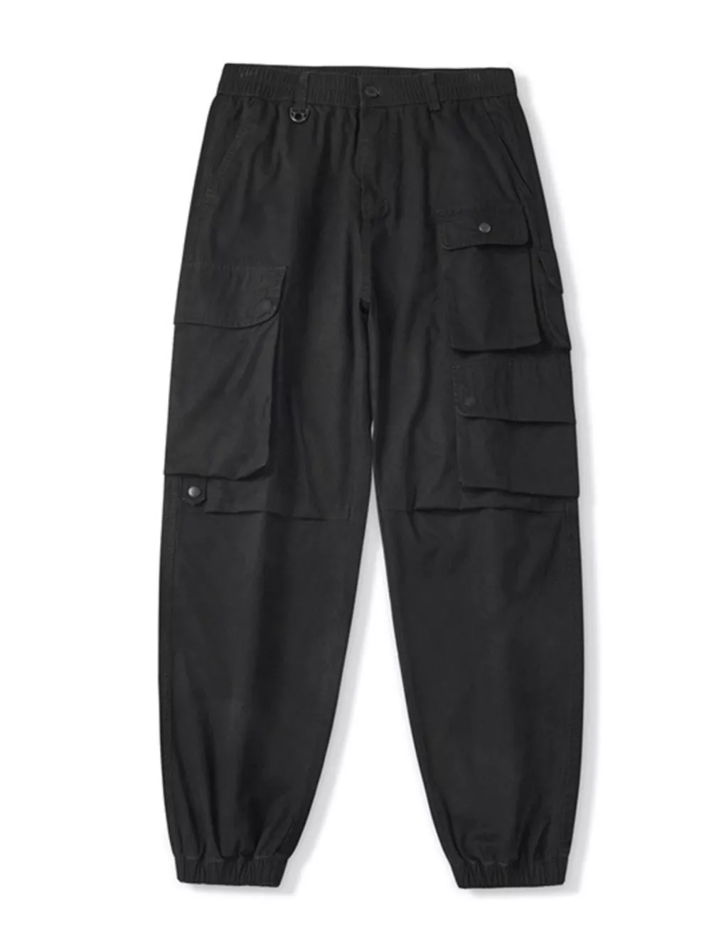 Men's Plus Size Relaxed Fit Multi-Pocket Cargo Pants, image 3