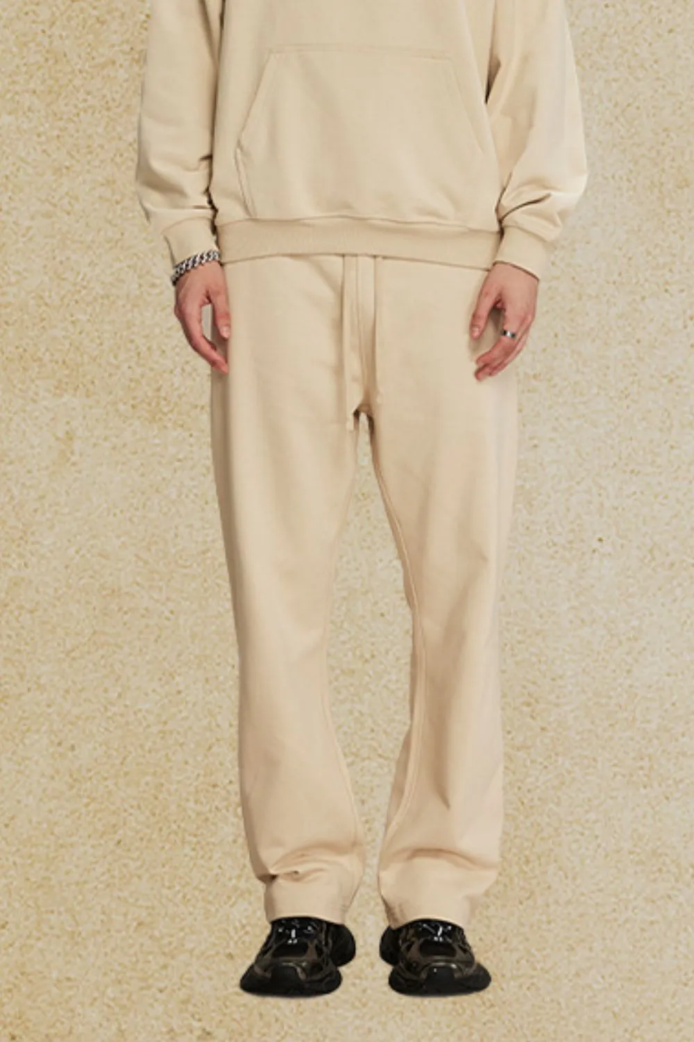 Men's Drawstring Loose Fit Pants, image 11