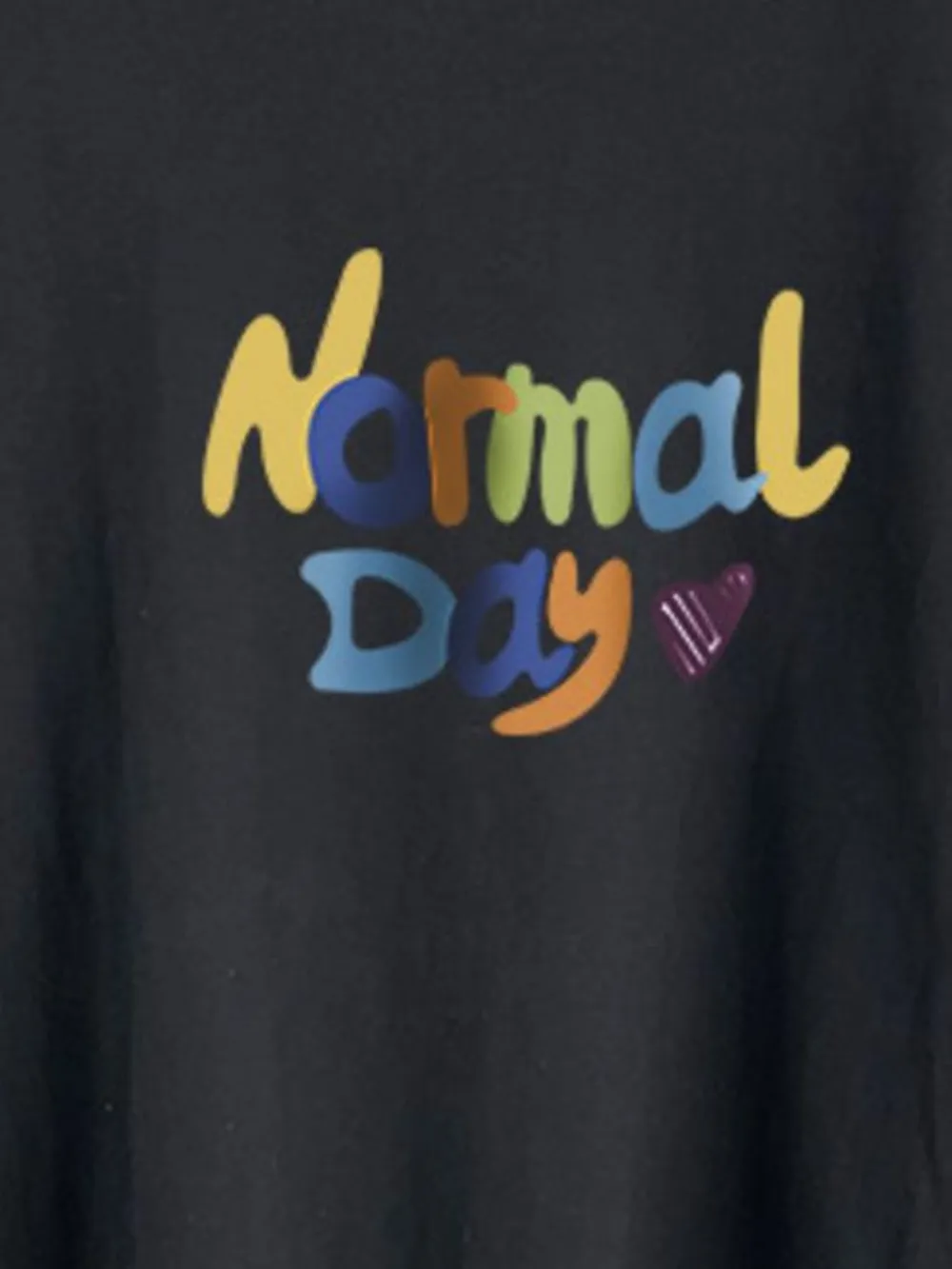 Normal Day Long Sleeve T-Shirt, image 8