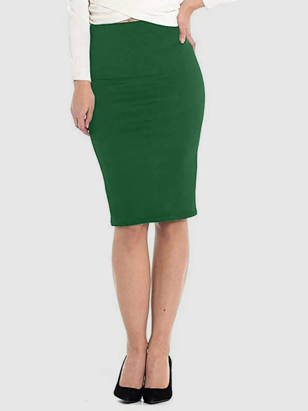 High Waist Wrap Skirt, image 5
