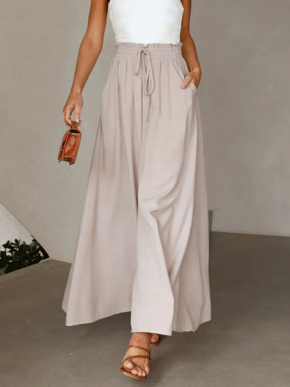 High Waist Wide Leg Pants, image 5
