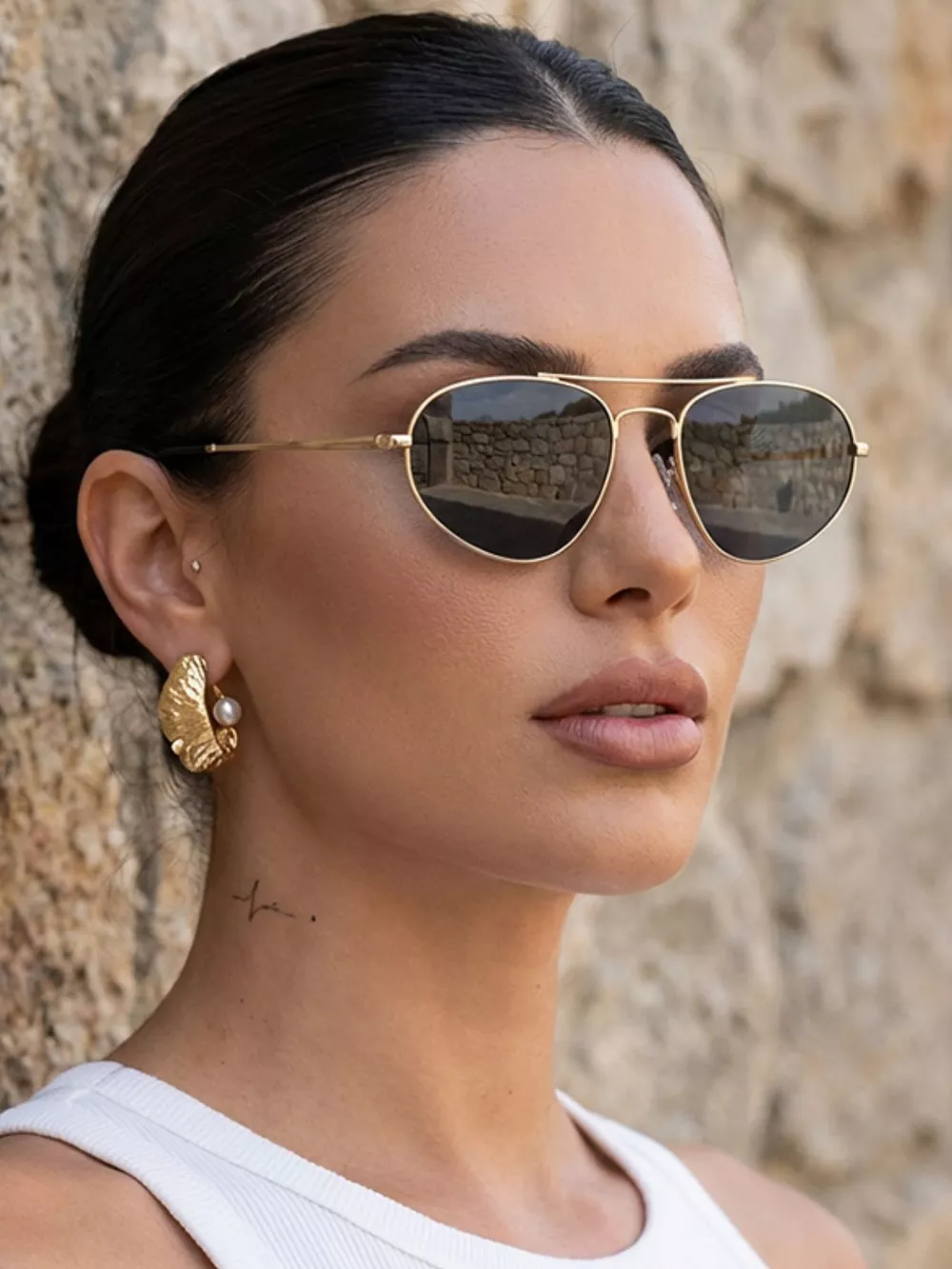 Vintage Tinted Lenses Sunglasses, image 2