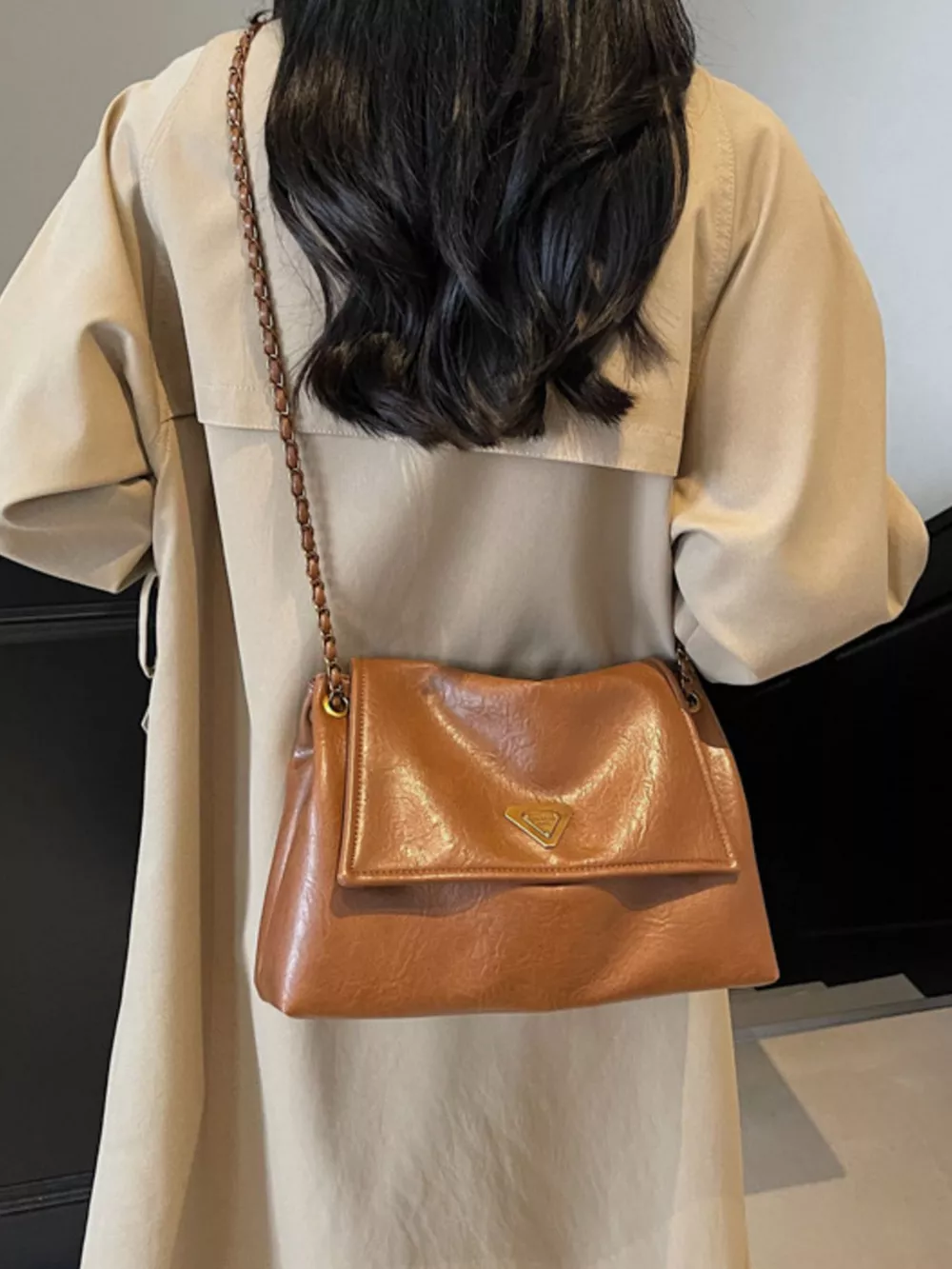 Flap Chain Shoulder Bag, image 4