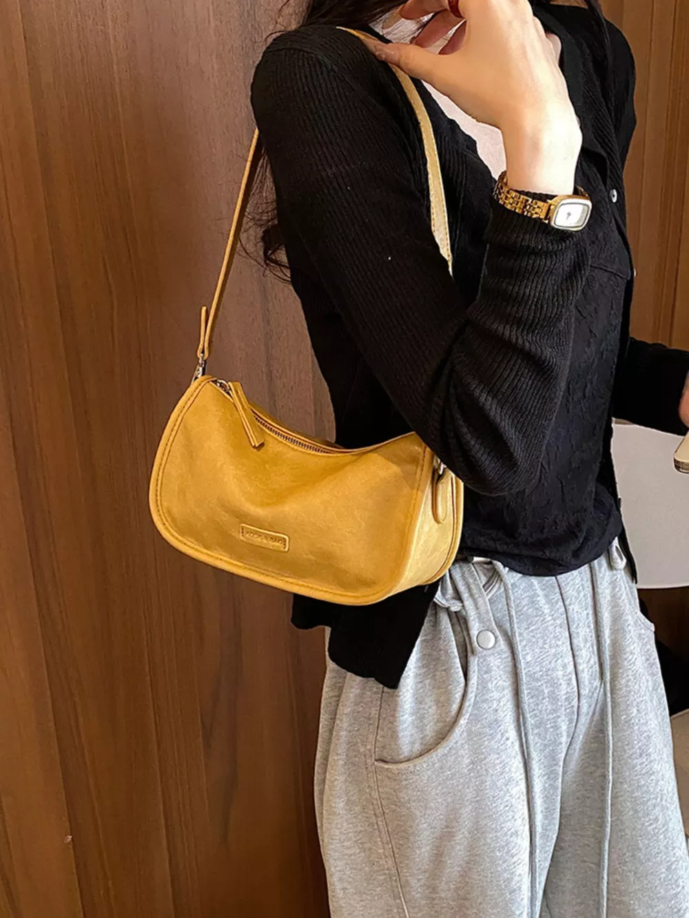 PU Leather Shoulder Bag, image 6