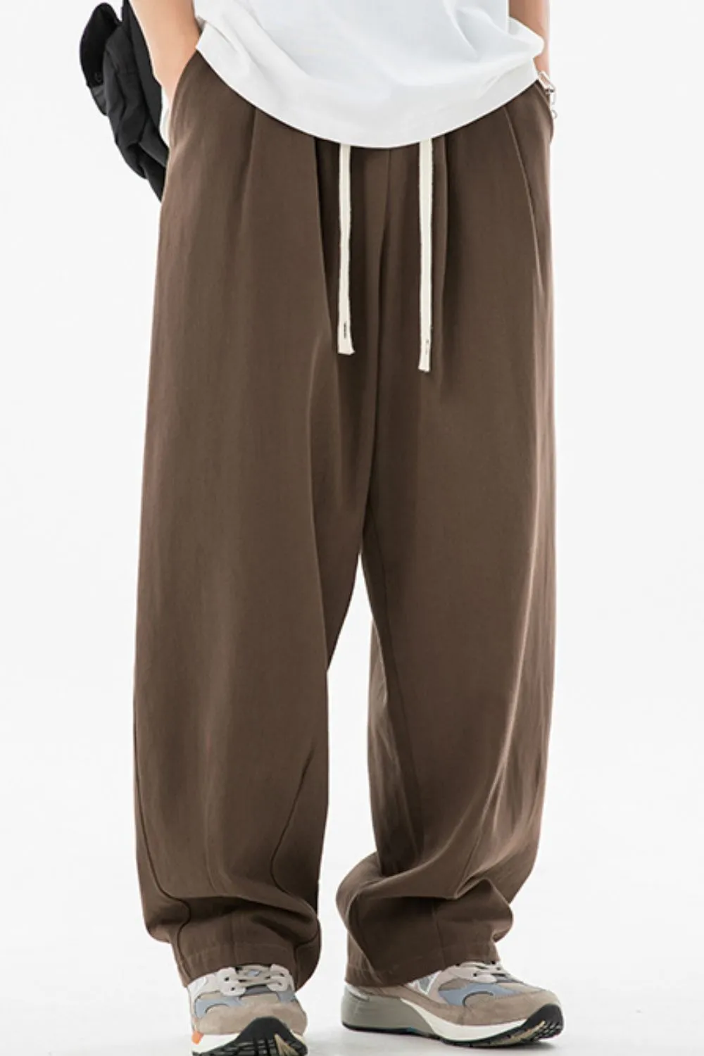 Men's Drawstring Sweatpants with Pockets, image 2