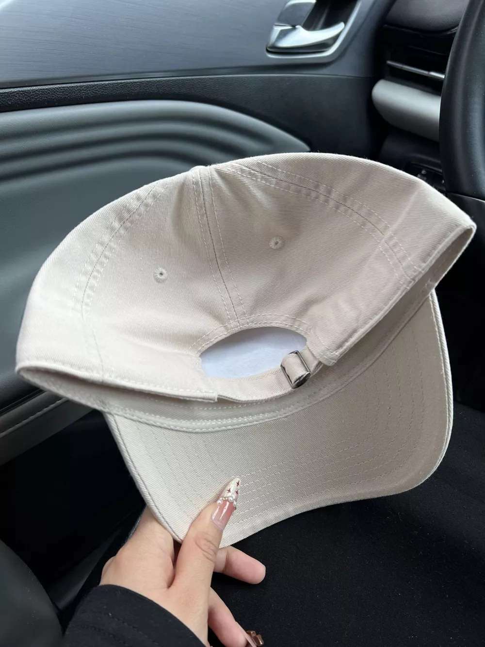 Embroidered Letter Baseball Cap, image 3