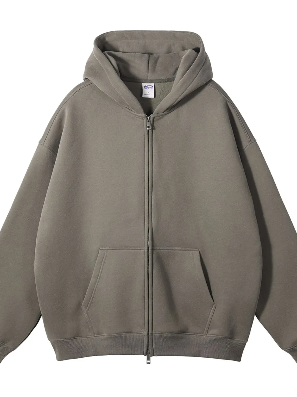 Men's Zip-Up Fleece Hoodie, image 9