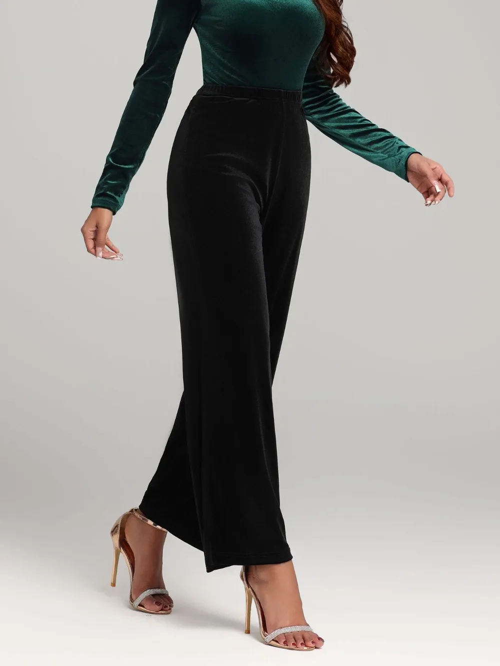 High Waist Wide Leg Pants, image 4