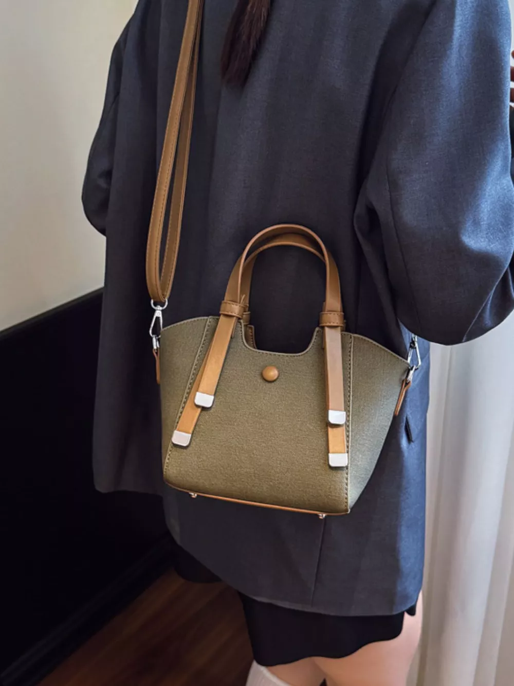 Adjustable Strap Crossbody Bag, image 8