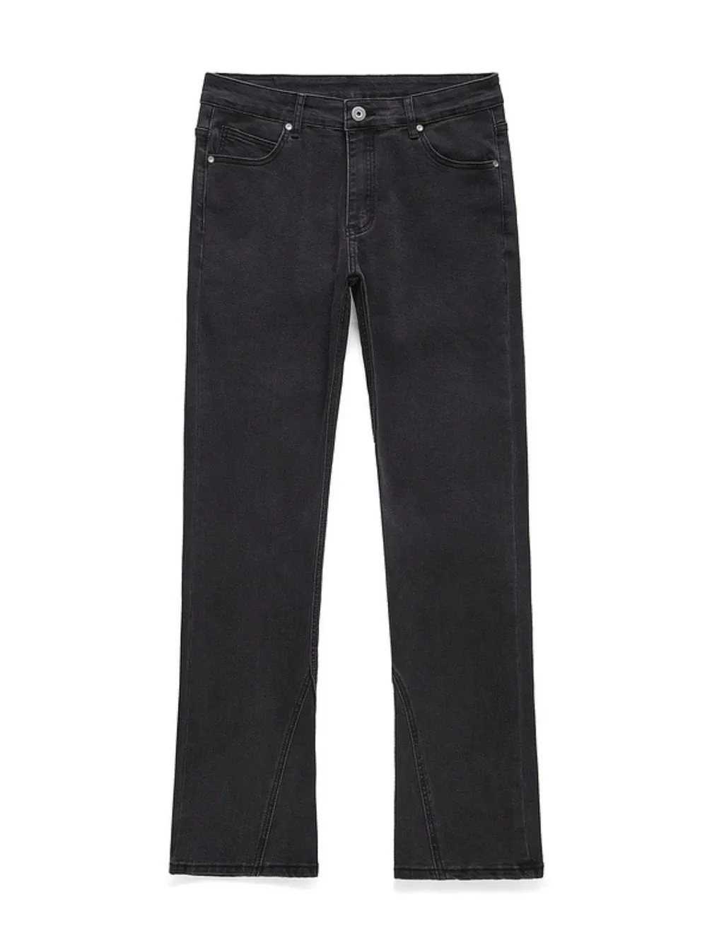 Men's Washed Bootcut Jeans