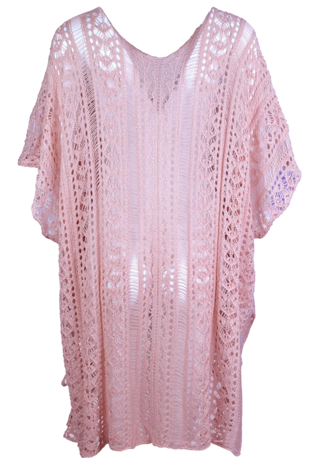 Cutout V-Neck Cover-Up with Tassel, image 5