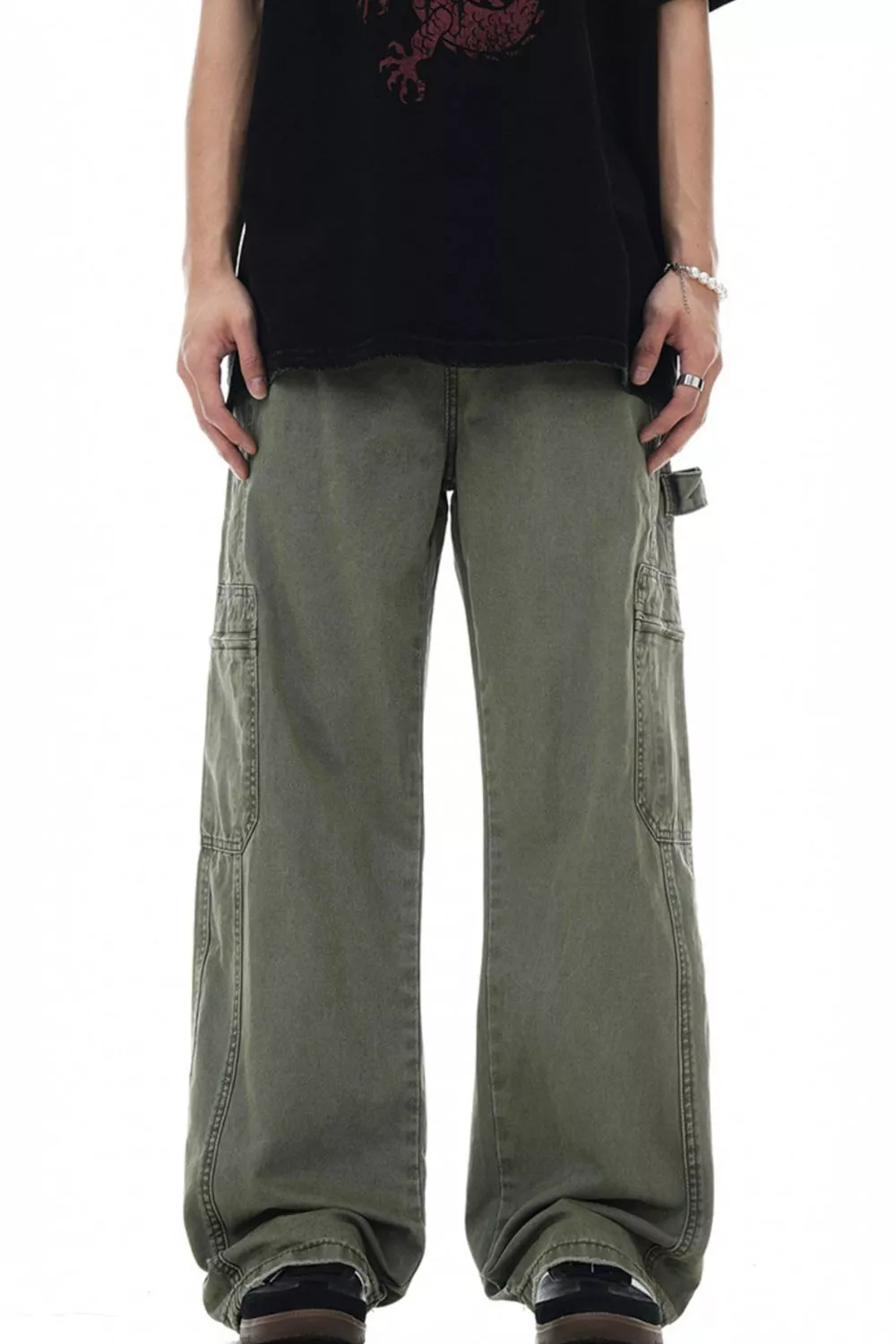 Men's Wide Leg Pants