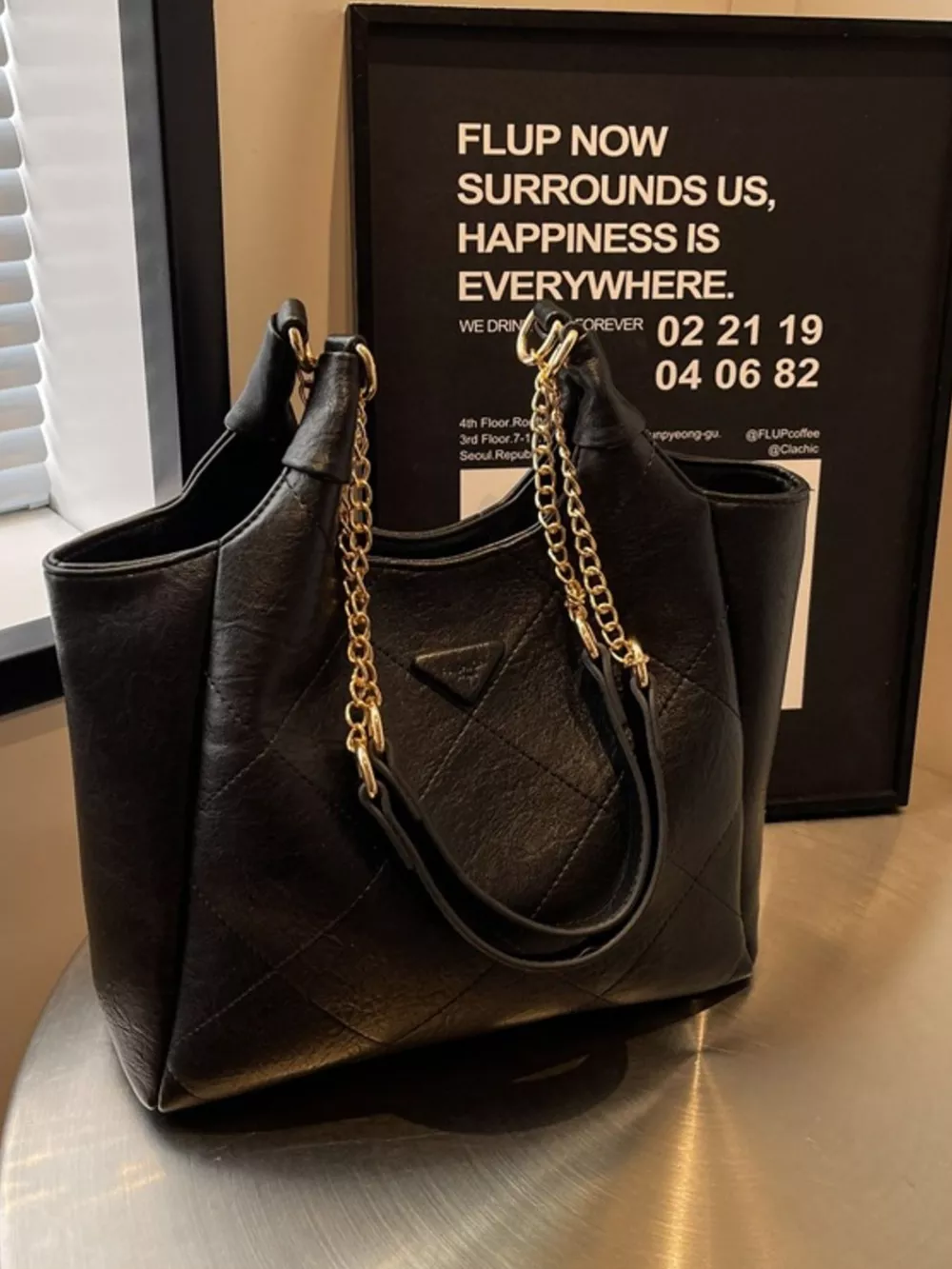 PU Leather Shoulder Bag, image 3