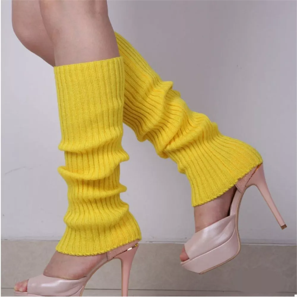 Ribbed Knit Leg Warmers, image 7