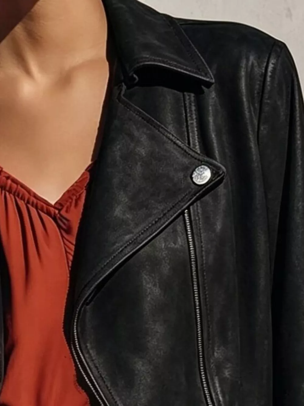 Fringe Hem Zip Up Jacket, image 3