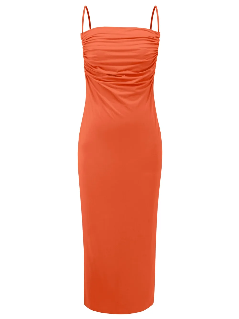 Backless Cowl Neck Sleeveless Cami Dress, image 17