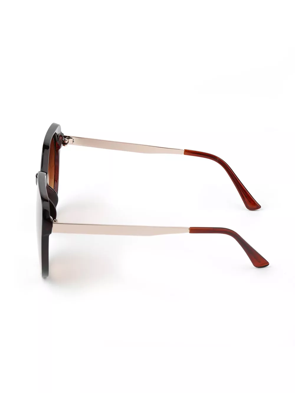 Chic Round Sunglasses with Metal Accents, image 8