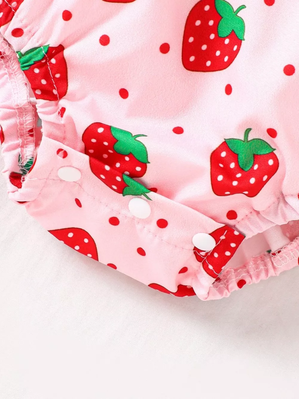 Children's Printed Smocked One-Piece with Headband, image 3