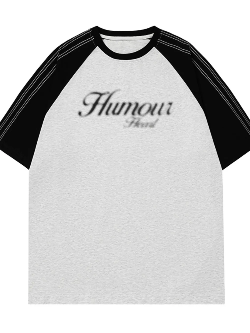 Men‘s Letter Round Neck Half Sleeve T-Shirt, image 6