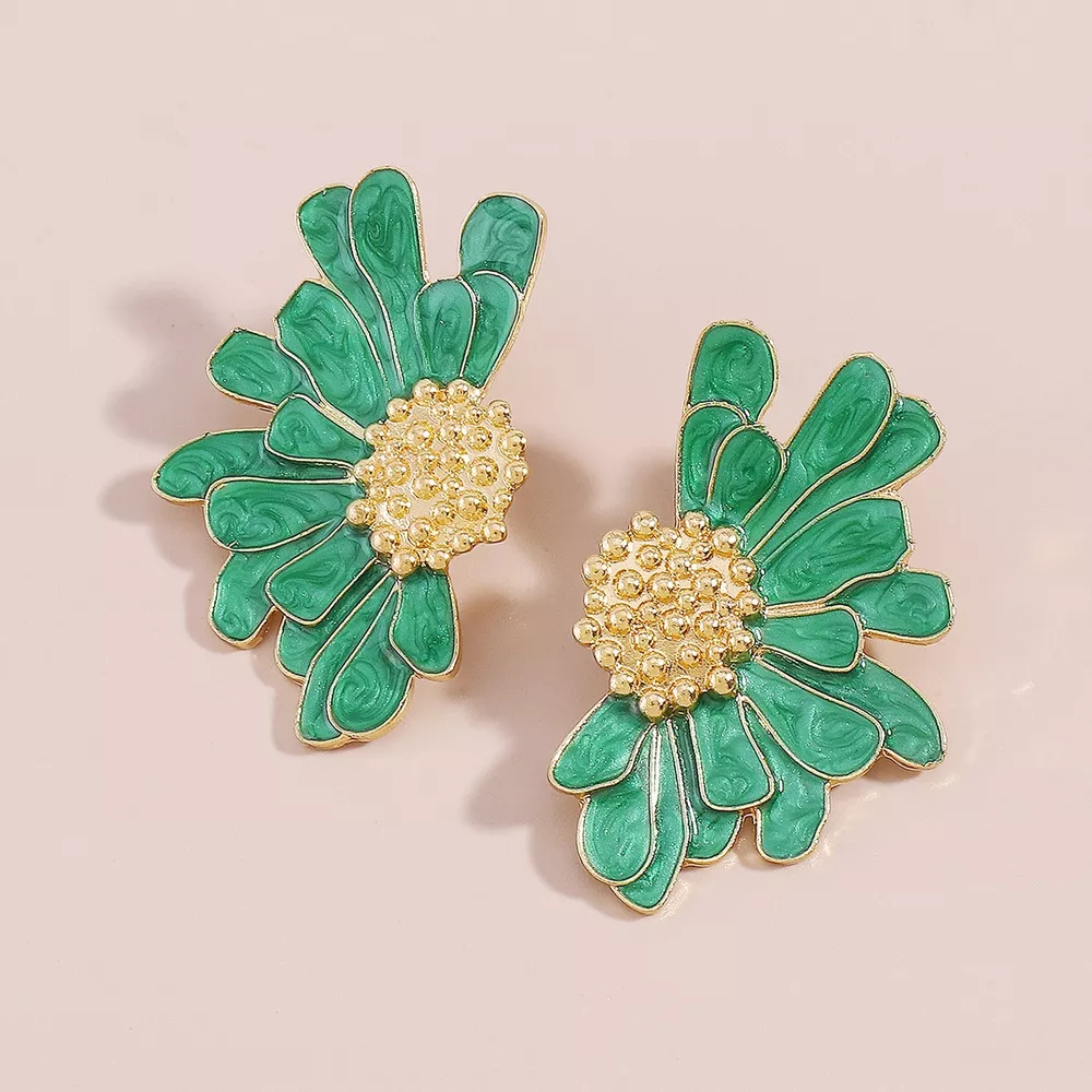 Flower Stud Earrings, image 7