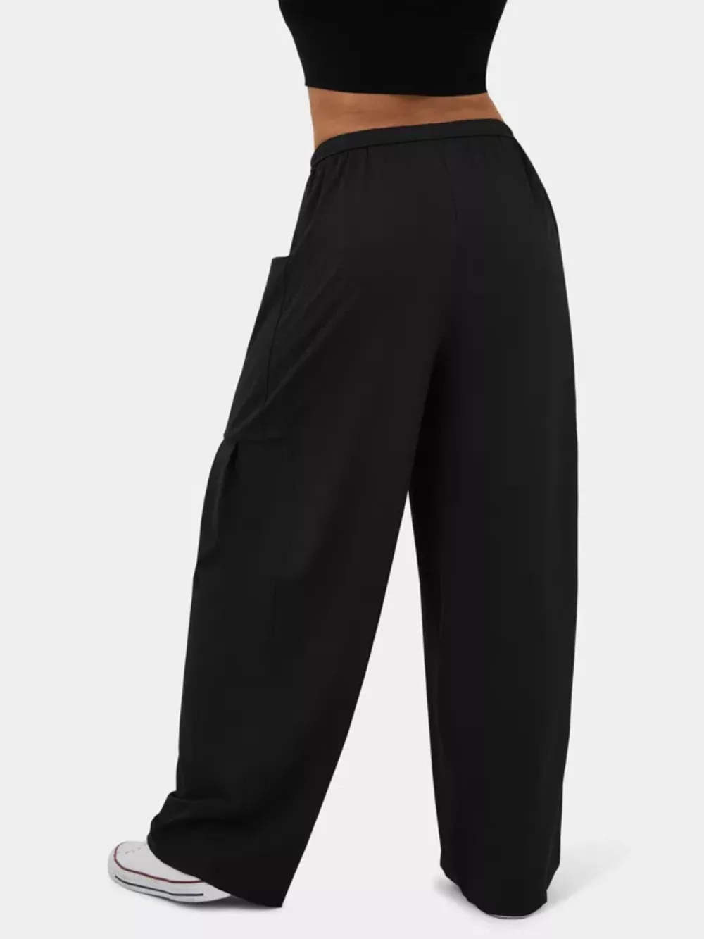 Relaxed Fit Drawstring Pants, image 4