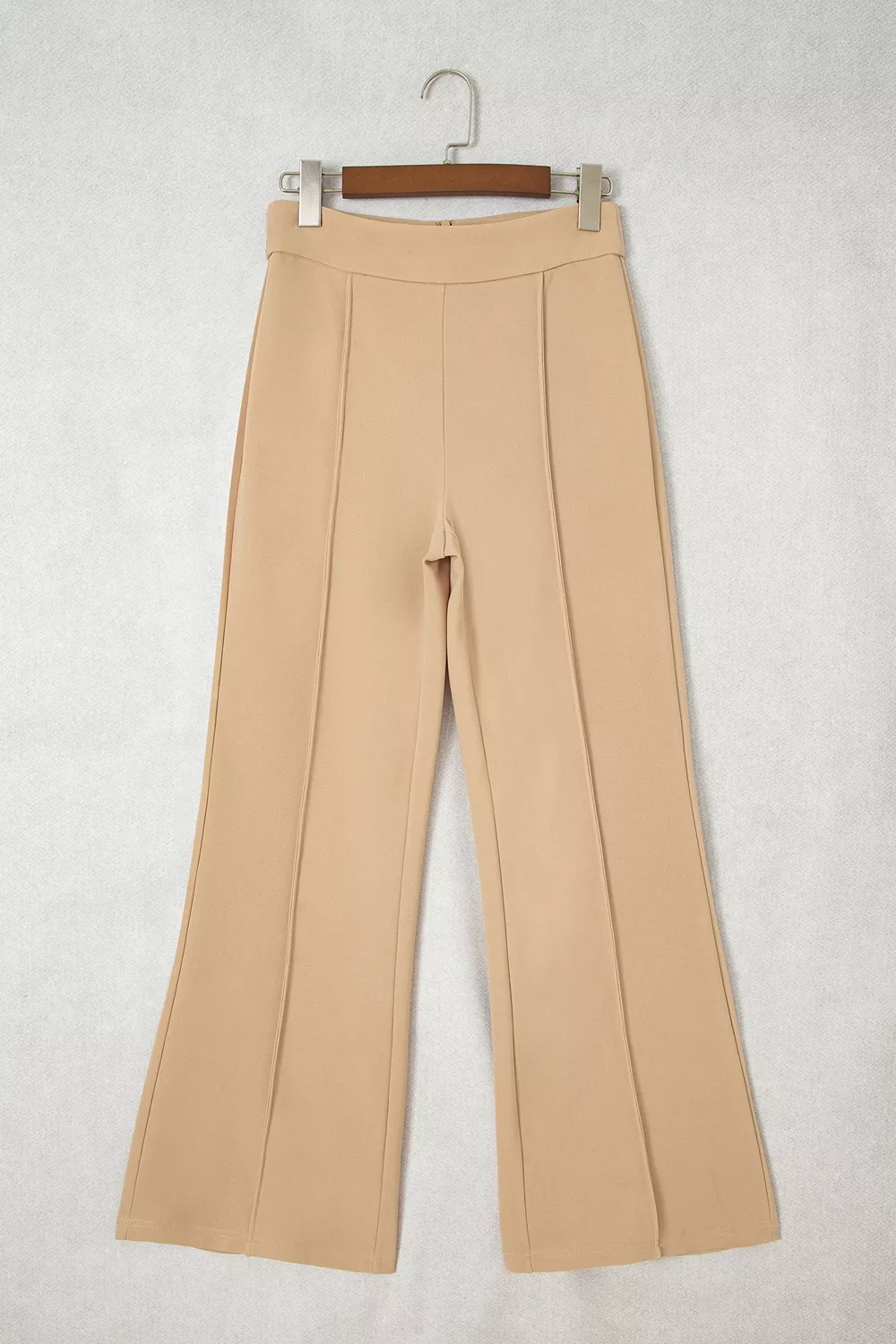 High Waist Full Length Regular Fit Pants, image 9