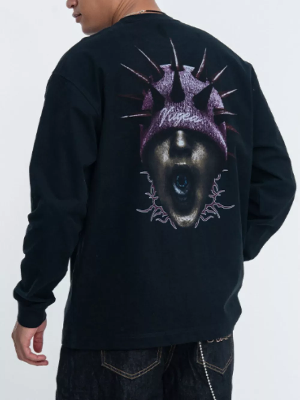 Men's Graphic Long Sleeve T-Shirt
