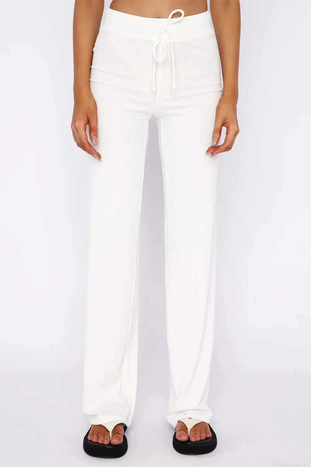 Round Neck Short Sleeve Top and Pants Set, image 4