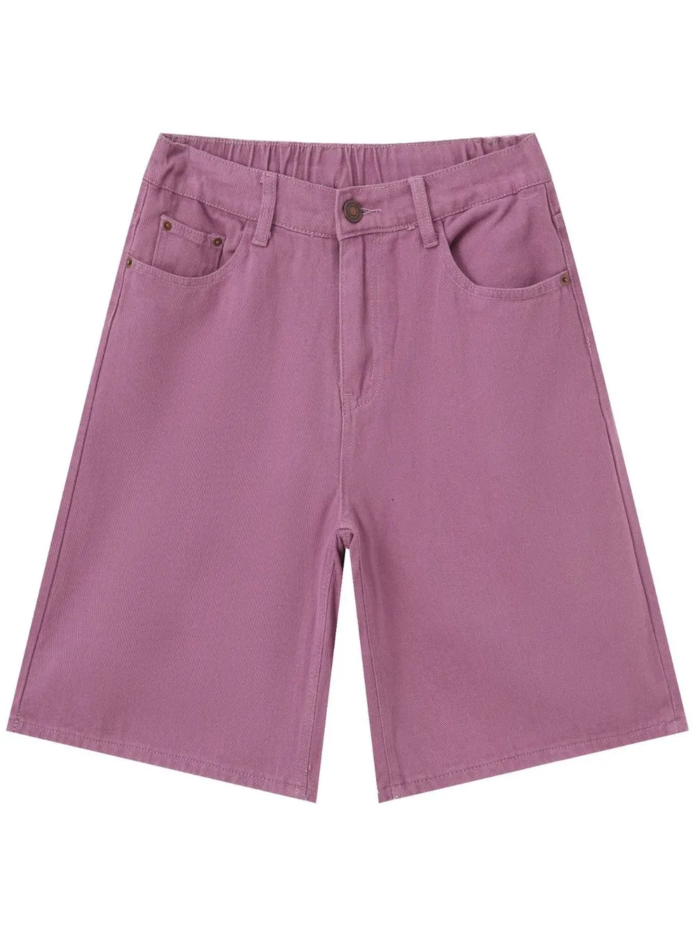 Men's Mid Rise Denim Shorts, image 8