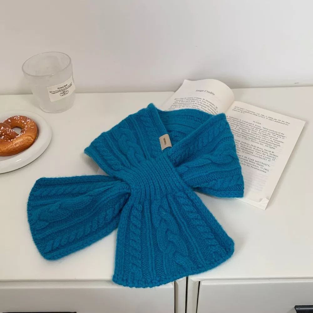 Cozy Cable Knit Scarf, image 4