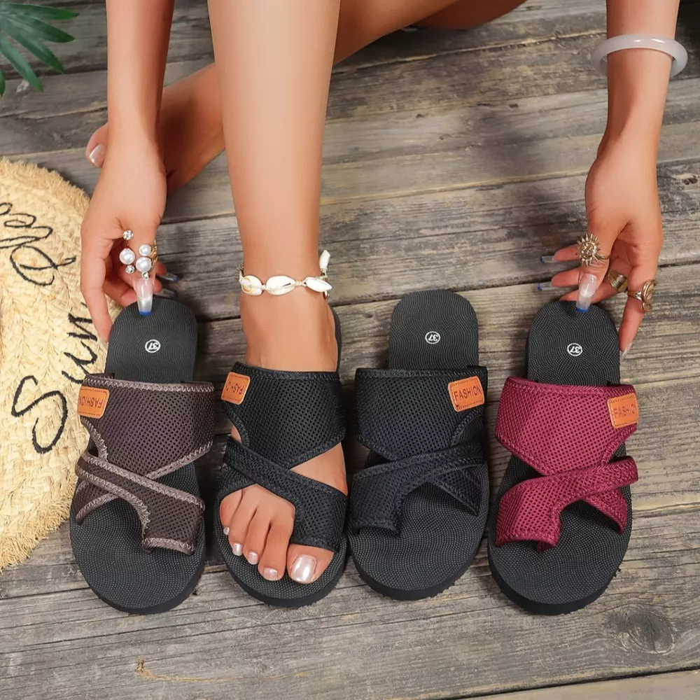 Toe Loop Platform Sandals, image 2